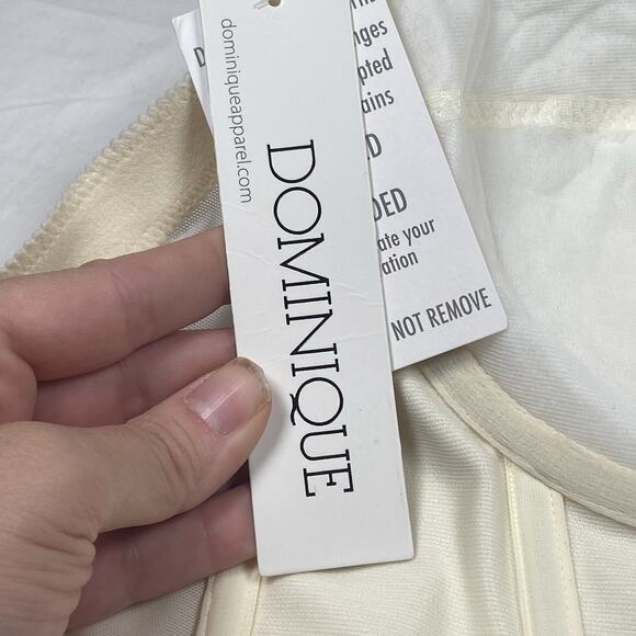 Dominique Noemi Strapless Longline Ivory Bridal Bra - Size 32F Style 6377 - Picture 7 of 7